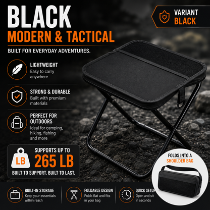 SeatPack™ Carry It. Open It. Sit Anywhere.