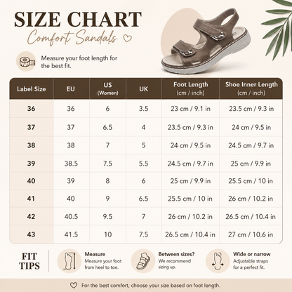 Women’s Pain Relief Comfort Sandals