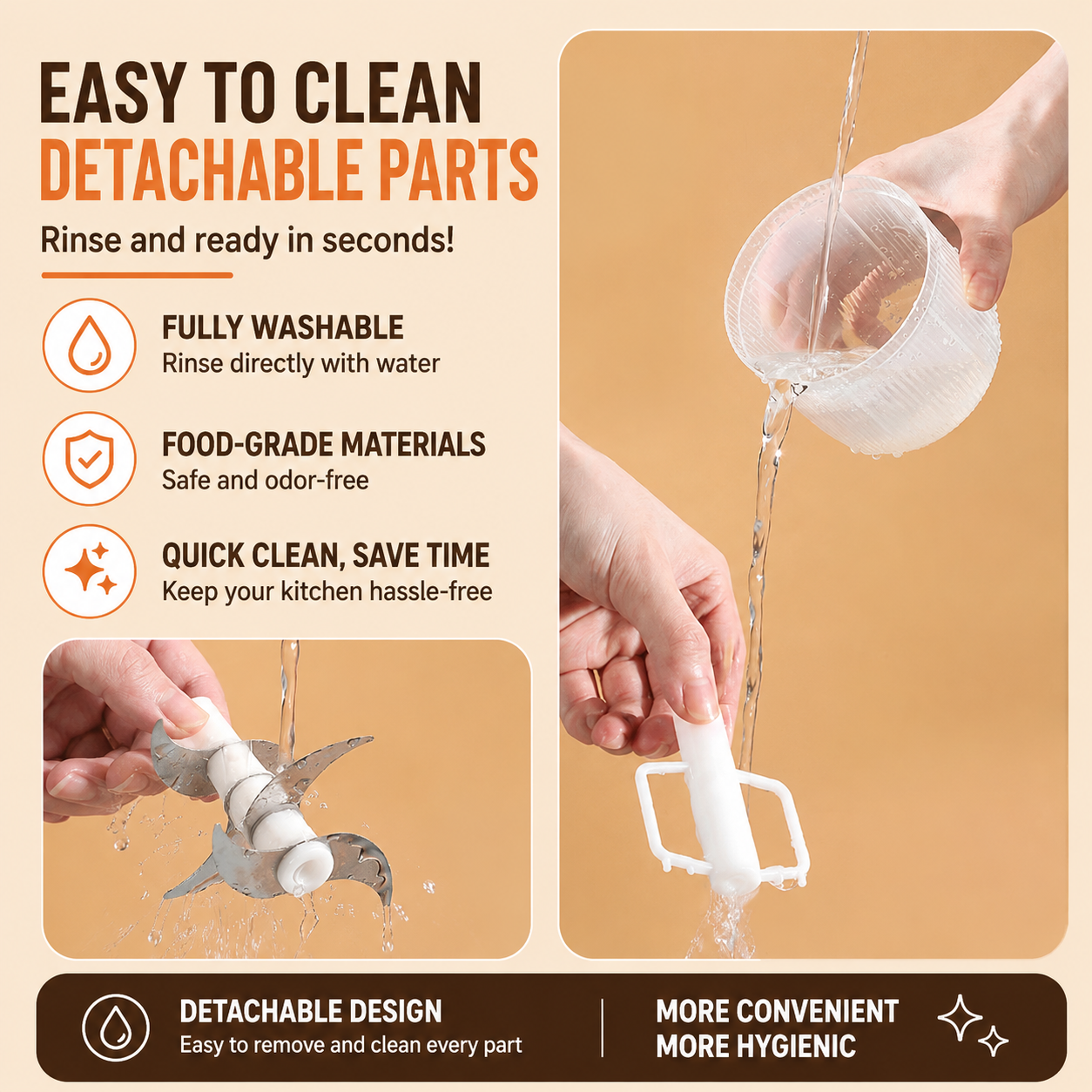 KitchenHero™ 5-Second Food Chopper