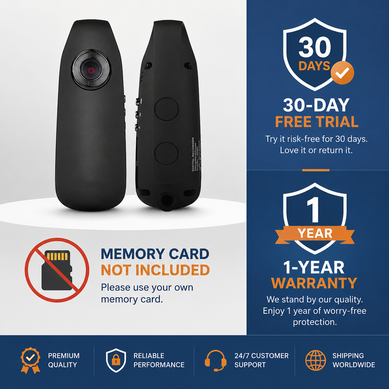 ProofCam™ Mini Body Camera