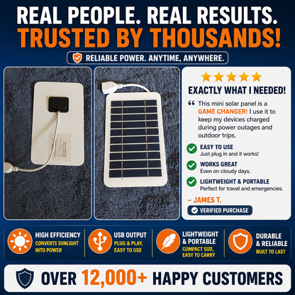 SunRescue™ Emergency Solar Charger