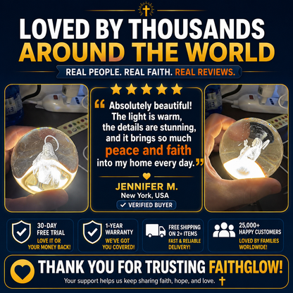 FaithGlow™ Crystal Collection – A Daily Reminder of God's Presence