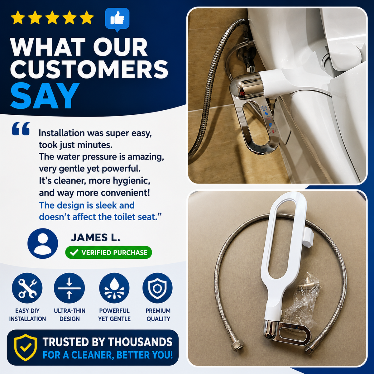 Freshora™ Bidet Attachment