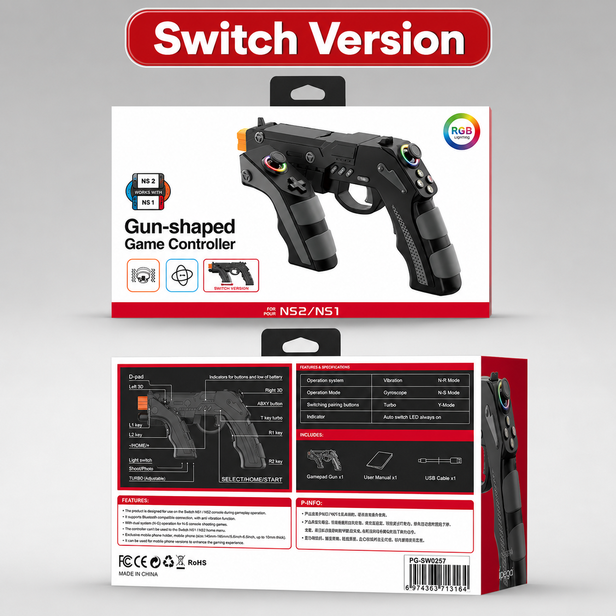 GunGrip™ Motion Gaming Controller