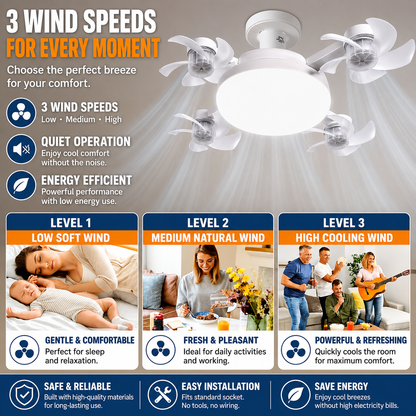 AeroGlow™ 2-in-1 Ceiling Fan Light