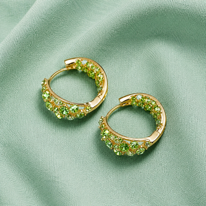 Améthyste™ Luxe Hoops (1 Pair)