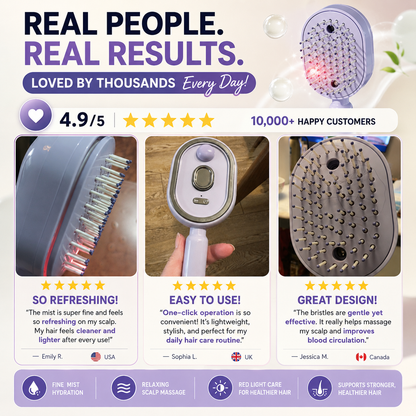 ScalpSpa™ Pro 3-in-1 Hair Therapy Brush