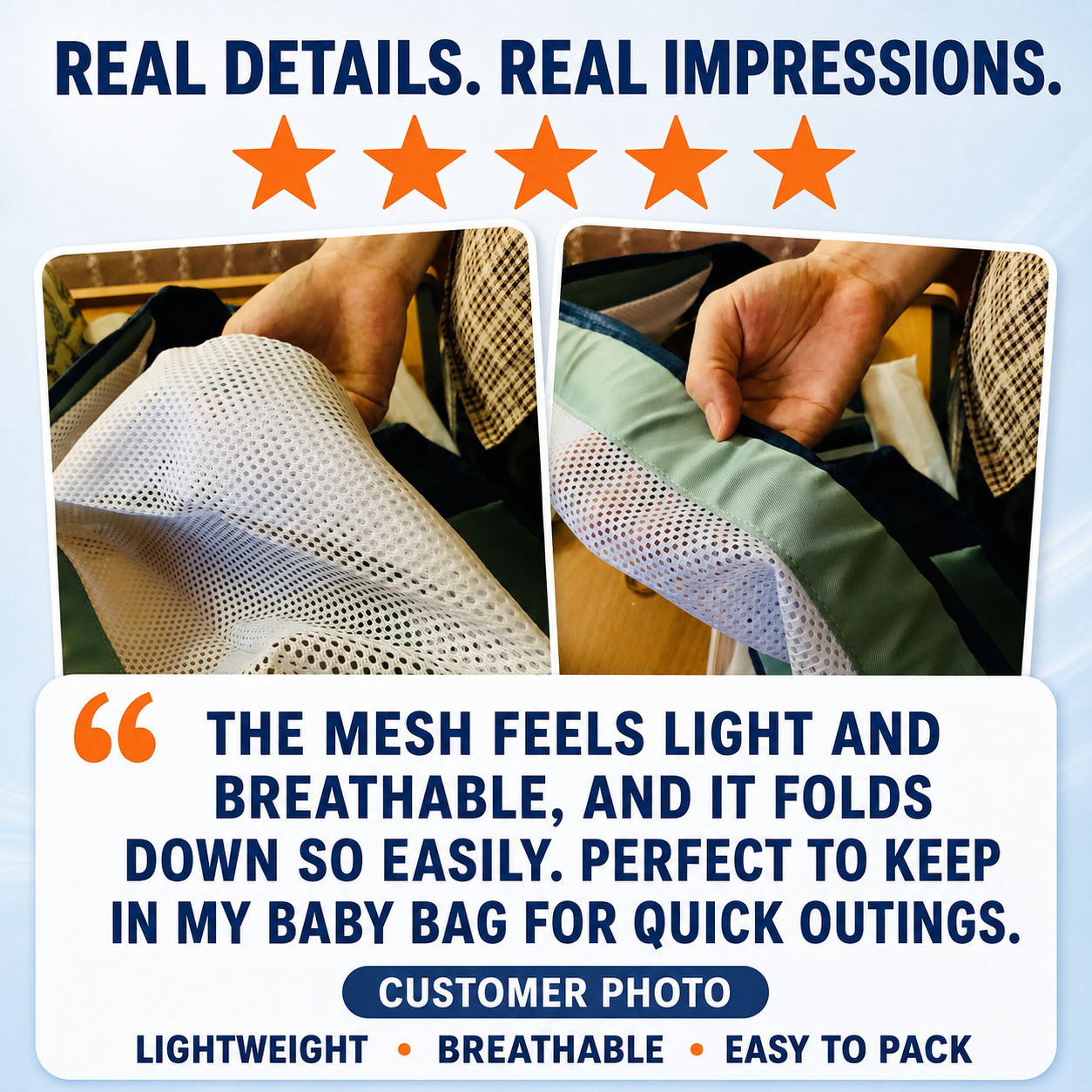 NestCarry™ AirMesh Baby Sling