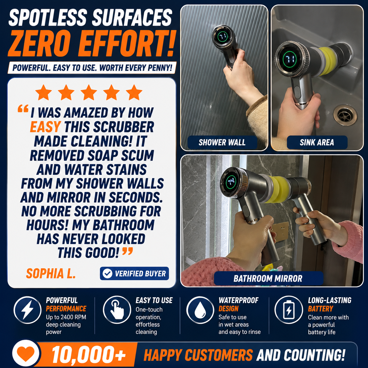 PowerClean™ Pro Scrubber