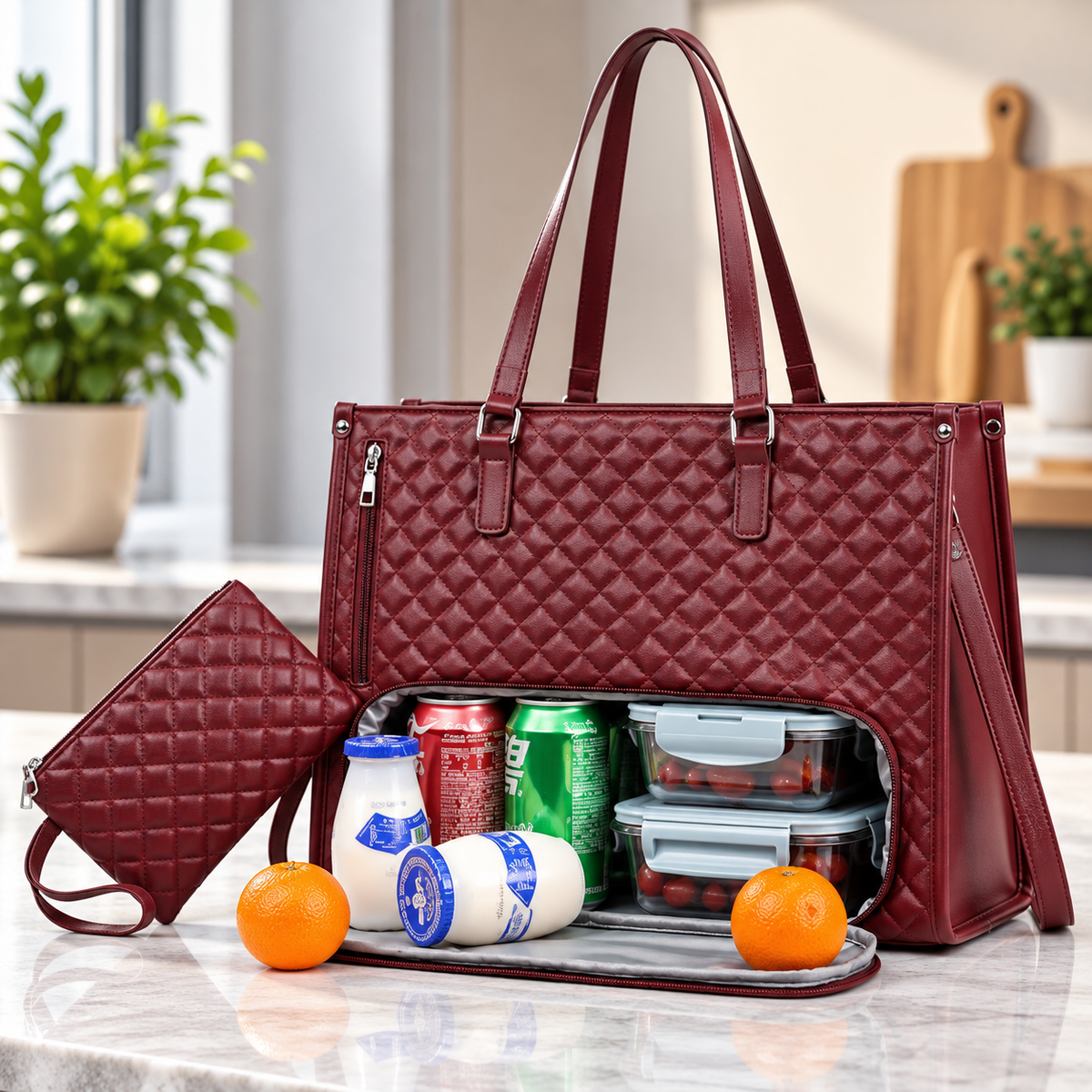 CarryFresh™ – 2-in-1 Work & Insulated Lunch Tote