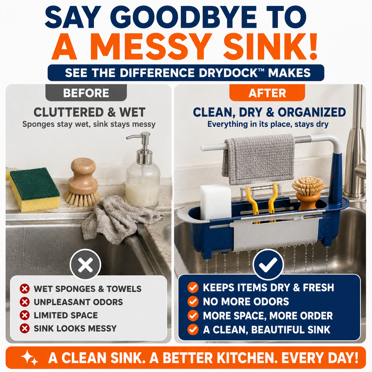 DryDock™ Sink Caddy