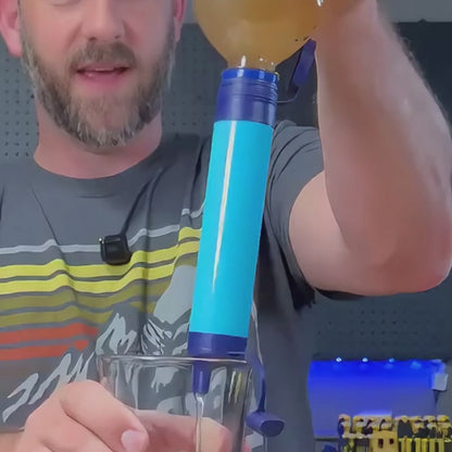Aquaora™ – Portable Water Filter Straw (2-Pack)