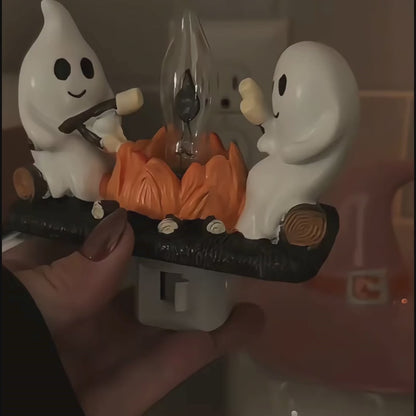 Ghost Campfire™ – Cozy Halloween Night Light