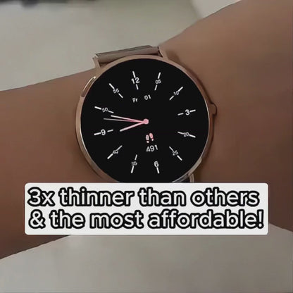 Velmora™ – Ultra-Slim AMOLED Smartwatch