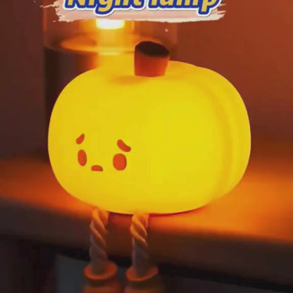 PumpkinGlow™ – Cozy Silicone Night Light