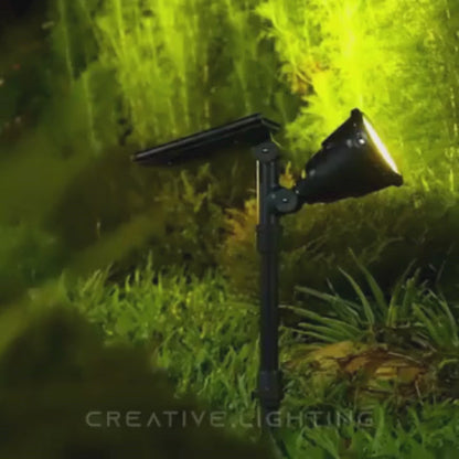 LumiDuo™ – 2-Pack Solar Landscape Spotlights