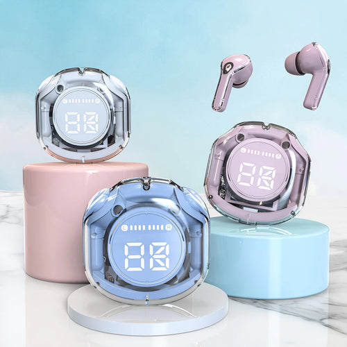 CyberPods™ Transparent LED Earbuds