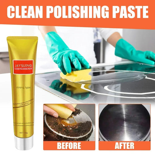 Metal polishing paste
