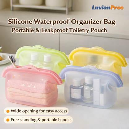 LuvianPros FreshLock™ Silicone Food Storage Bag